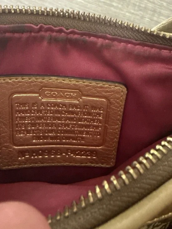 Vintage Coach Tattersall Graffiti bag Poppy Collection GUC - Picture 4 of 8